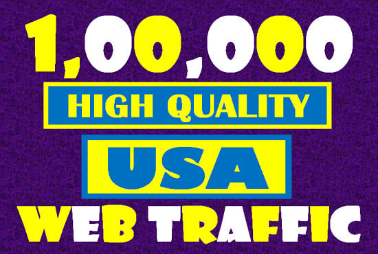 Bring 10,000 USA real visitors, Targeted web traffic