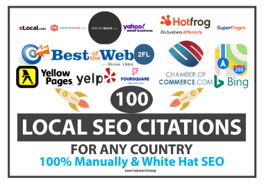 Manually Do 100 Local Citations For Google My Business Ranking