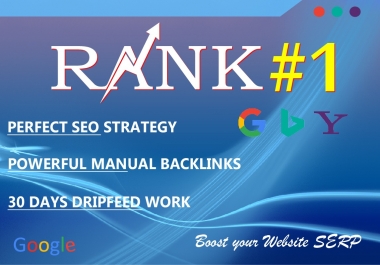 30 Days Manually Drip Feed Seo Backlinks With Unique Content To Rank Your Website On Search Engine