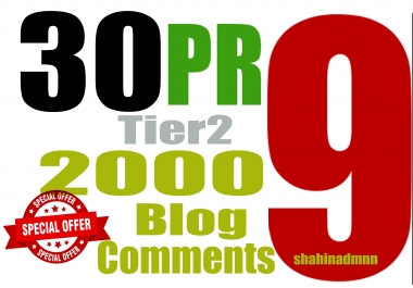 Increase your YouTube Rank in Google with 30 PR9 SEO Backlinks With 2,000 Tier2 Blog comments