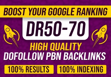 I will make 10 Permanent DR 70 Homepage High Quality PBN Backlink
