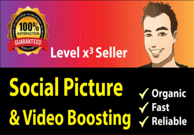 Instant social Media picture/video promoting service