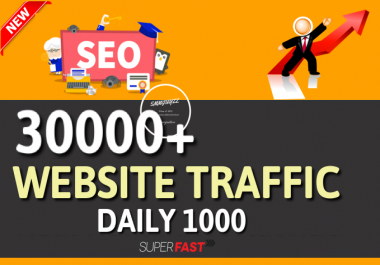 Get 1000+ Daily Traffic to your Website for 30 Days
