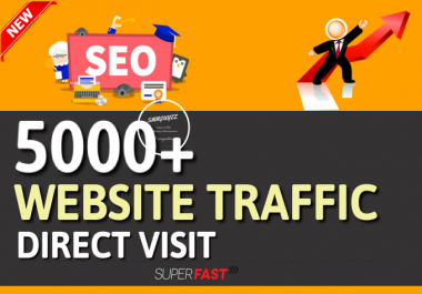 Get 5000+ Real Website Traffic - DIrect Visit