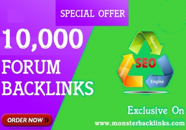 20,000 X 5 GSA SER Forum Backlinks for Google SEO for 5