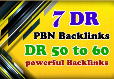Create 7 DR 50+ Permanent Dofollow PBN Links