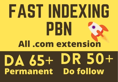 Get 30 High DA/DR Fast Indexing PBN