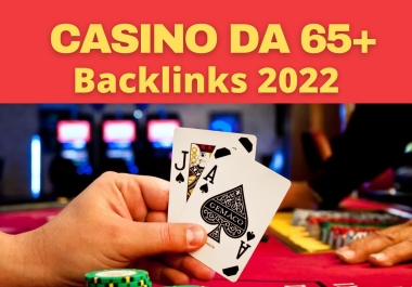Get 300 High DA 65+ Casino,  Gambling Niche PBN Links