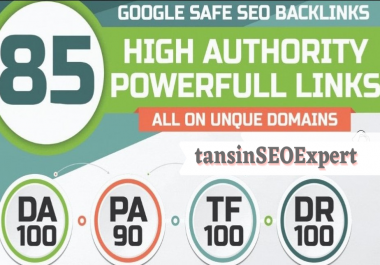 BUY 3 & FREE 1-BUILD 85 Google Safe UNIQUE High Authority POWERFUL Links For High Position On GOOGLE