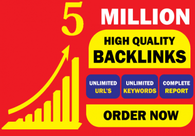 I will build 5 million gsa ser backlinks to increase ranking and index on google