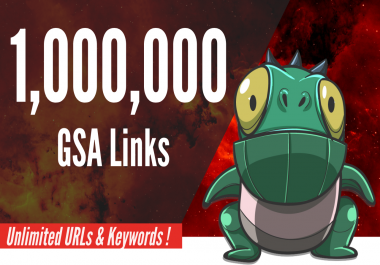 1 Million GSA Ser High Authority ultimate SEO Backlinks Blast 2021