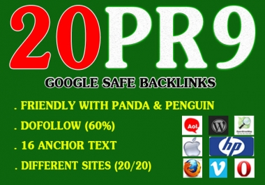 80+ DA 20 Pr9 High Quality SEO Domain Authority Permanent Backlinks for