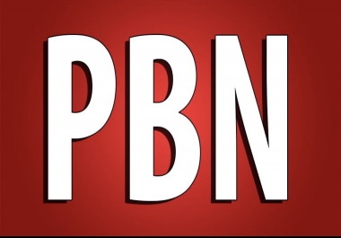 I will 10 PBN DA 50 TO 70 HomePage high quality permanent Dofollow backlinks