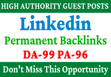 Write and Publish Guest Post on LinkedIn 2000+ Connection account Get More visitors
