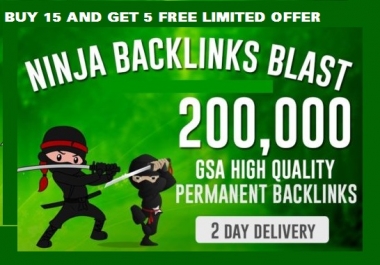 1000,000 SEO Backlinks for Website Ranking