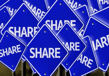 Provide Manually 100+ Social Media Shares for your website,  blog,  or any URL