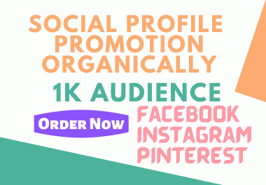 Grow your social profile real audience organically