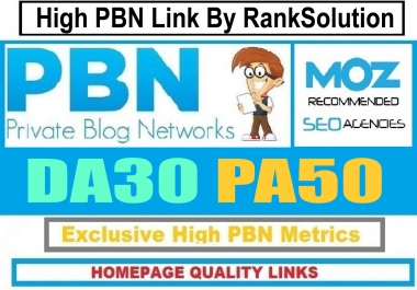 Powerful 6 PBN Backlink PA 50+ Dofollow Homepage Links