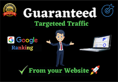 Guaranteed Targeted Traffic From your Website High Authority SEO Backlinks White Hat Link Building