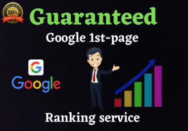Get Offer Guaranteed Google 1st Page Ranking with White Hat Link building