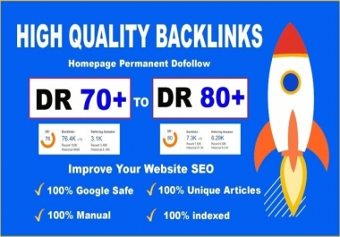 You will Get your website on Google rankings by manual backlinks