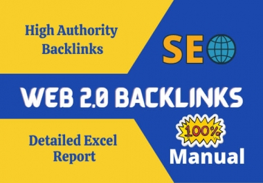 Make100 manual dofollow web 2 0 backlinks