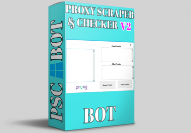 Proxy Scraper and Checker Both in Once