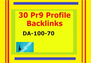 Top High Quality 30 Pr9 Profile backlink