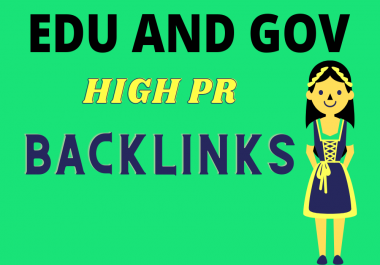 Provide 20 Edu/GOV high quality backlinks improves SEO in 2021