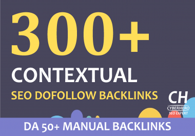I will make 300 Contextual SEO dofollow backlinks white hat seo with unique content