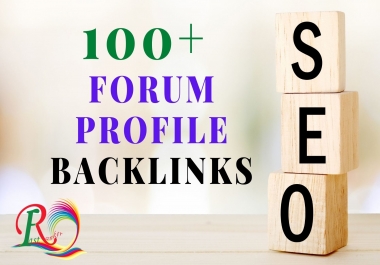 100+ High-Quality Forum Profile backlinks