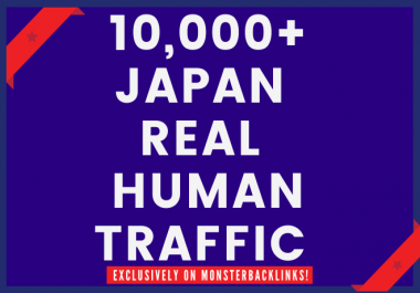 Send 10000+ Real Human Traffic from JAPAN