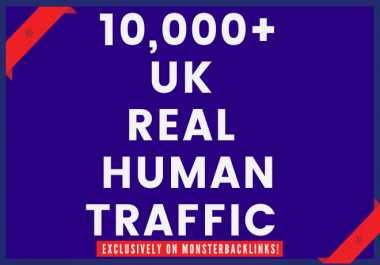 Send 10000+ Real Human Traffic from UK