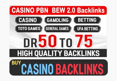 Create 250 BOLA,  CASINO,  POKER,  GAMBLING,  PBNs Web 2.0 Post Boost Website Ranking