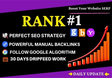 provide Monthly High Quality SEO backlinks service. All In One SEO Package For Your WebSite