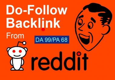 Reddit Rank Powerfull 50 Defend Account Do-Follow Backlinks For Your sites