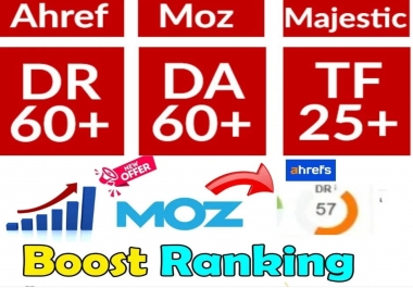 I will increase domain authority moz da with high quality backlinks