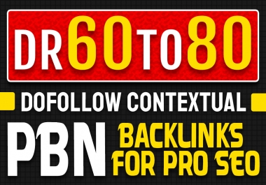IWilll Create 30 Unique Domain DR 80 to 60+ BACKLI NKS HOMEPAGE PERFECT PBNS