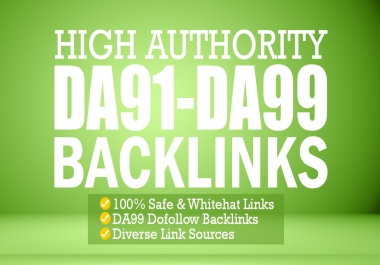 Create 100 high authority backlinks in whitehat SEO for boost google ranking