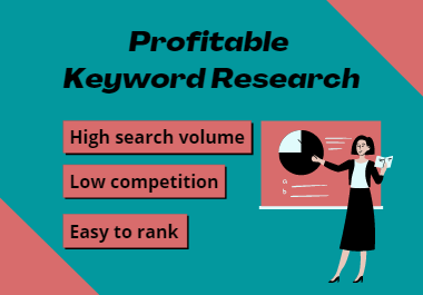 I will do Profitable Keyword Research for Your Website.