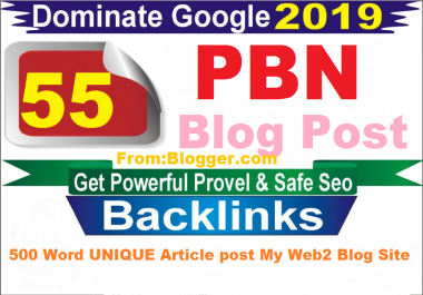 Influencing 55 PBNs Blogger BlogPost Backlinks & Drip Feed INDEX My premium indexer
