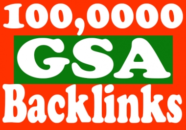 1 Million GSA backlinks for websites,  YouTube,  pages,  products to get quick ranking