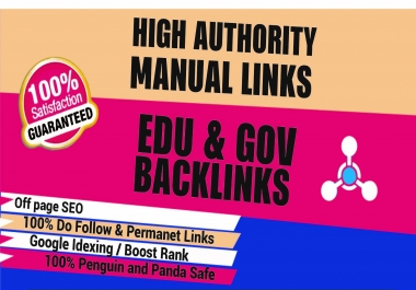 Manually Create 155 Strong EDU High-Quality backlinks From top Universities