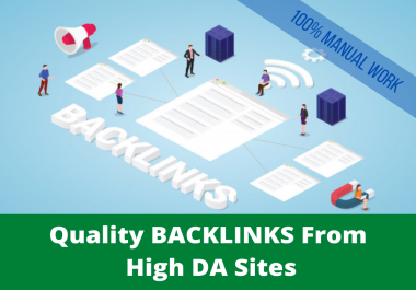 30 High quality SEO Dofollow Backlinks