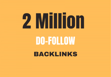 2M premium do-follow GSA Backlink to boost your ranking