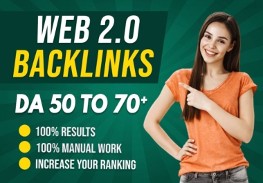 50 build web 2 0 backlinks for your website rank