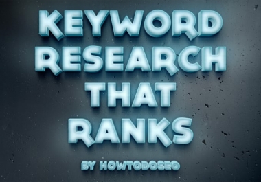 do 100 amazing keyword research for your SEO journey