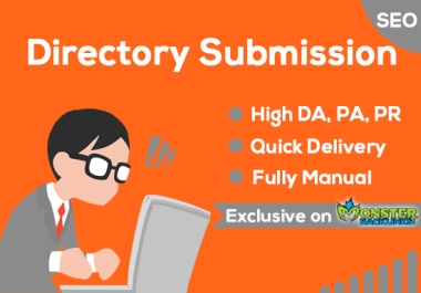 I will provide 100+ Powerful High-Quality Directory Submission Low cost