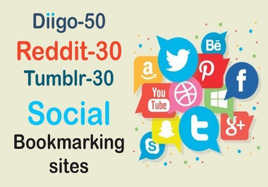I will do high quality dofollow backlinks guest post social bookmark