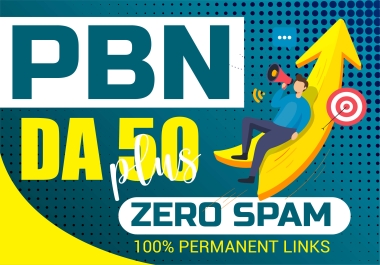 Build All DA50+ High Quality 50 PBN Backlinks